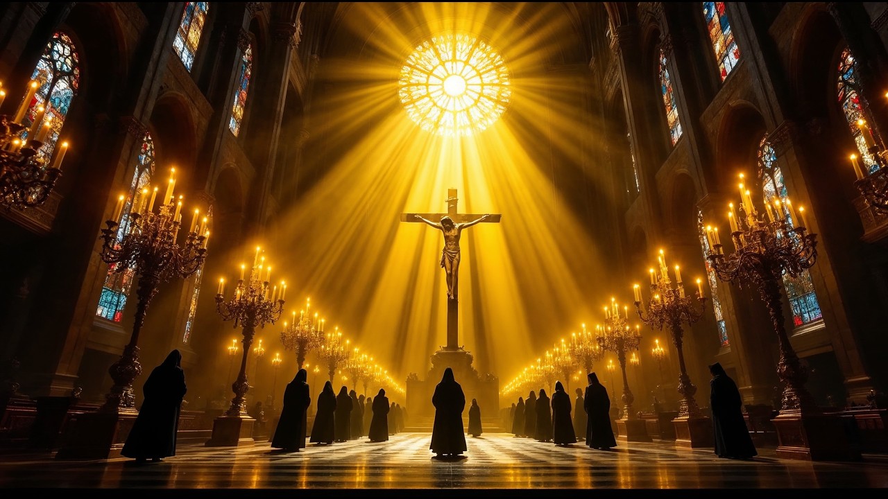 Catholic Prayer — Gregorian Chant in the Cathedral | Sacred Monastic Atmosphere