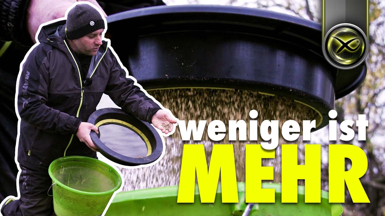 WINTERTIPP von Thorsten Küsters - Feederangeln - Futter sieben
