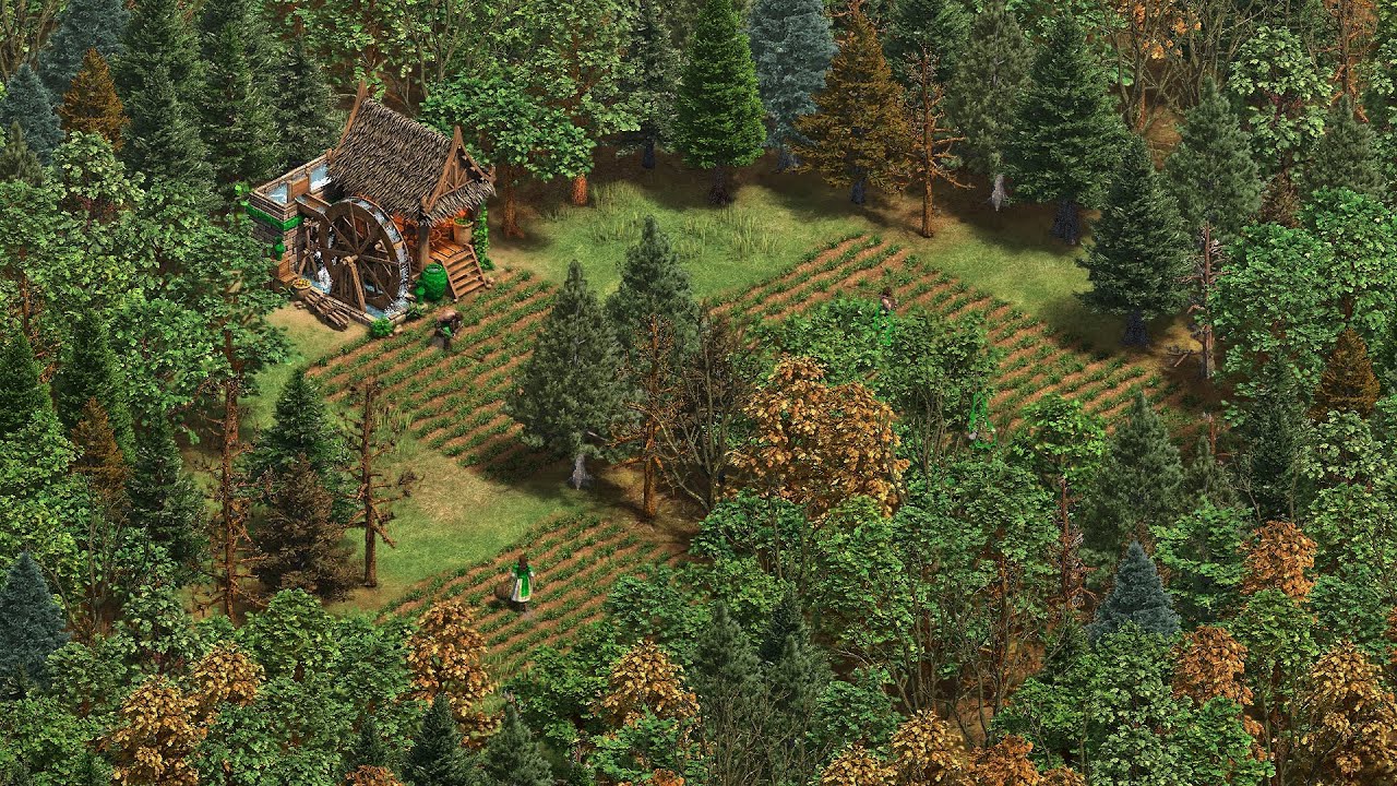 AoE2 & Chill - Farm in the Deep Forest (Ambience, ASMR)