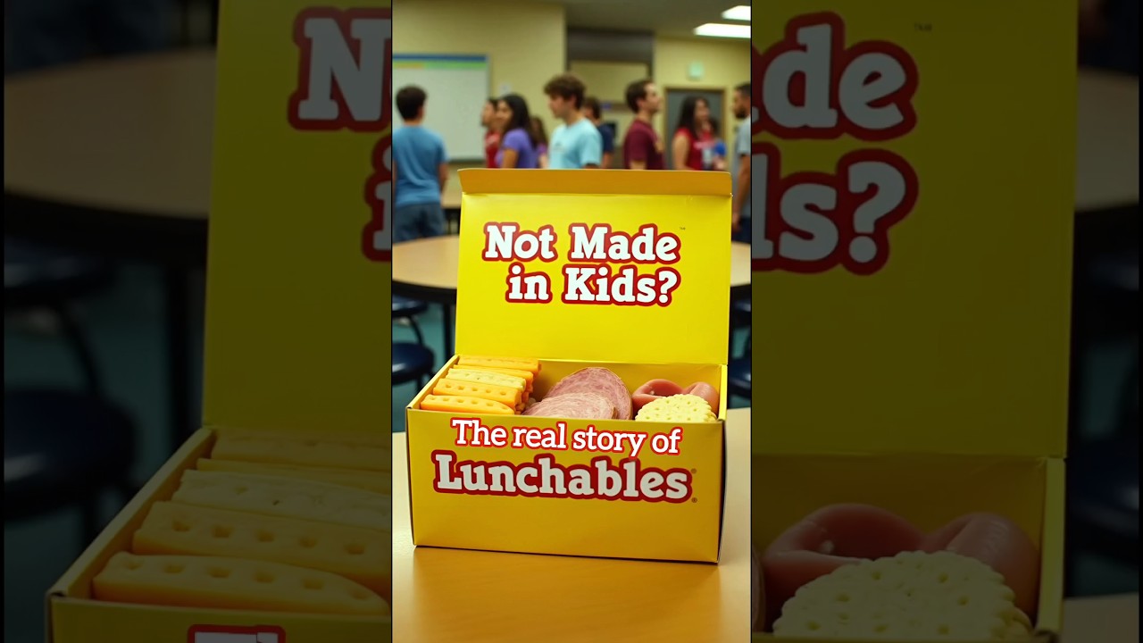 Lunchables: The Genius Meat Marketing Trick You Never Noticed! #shorts