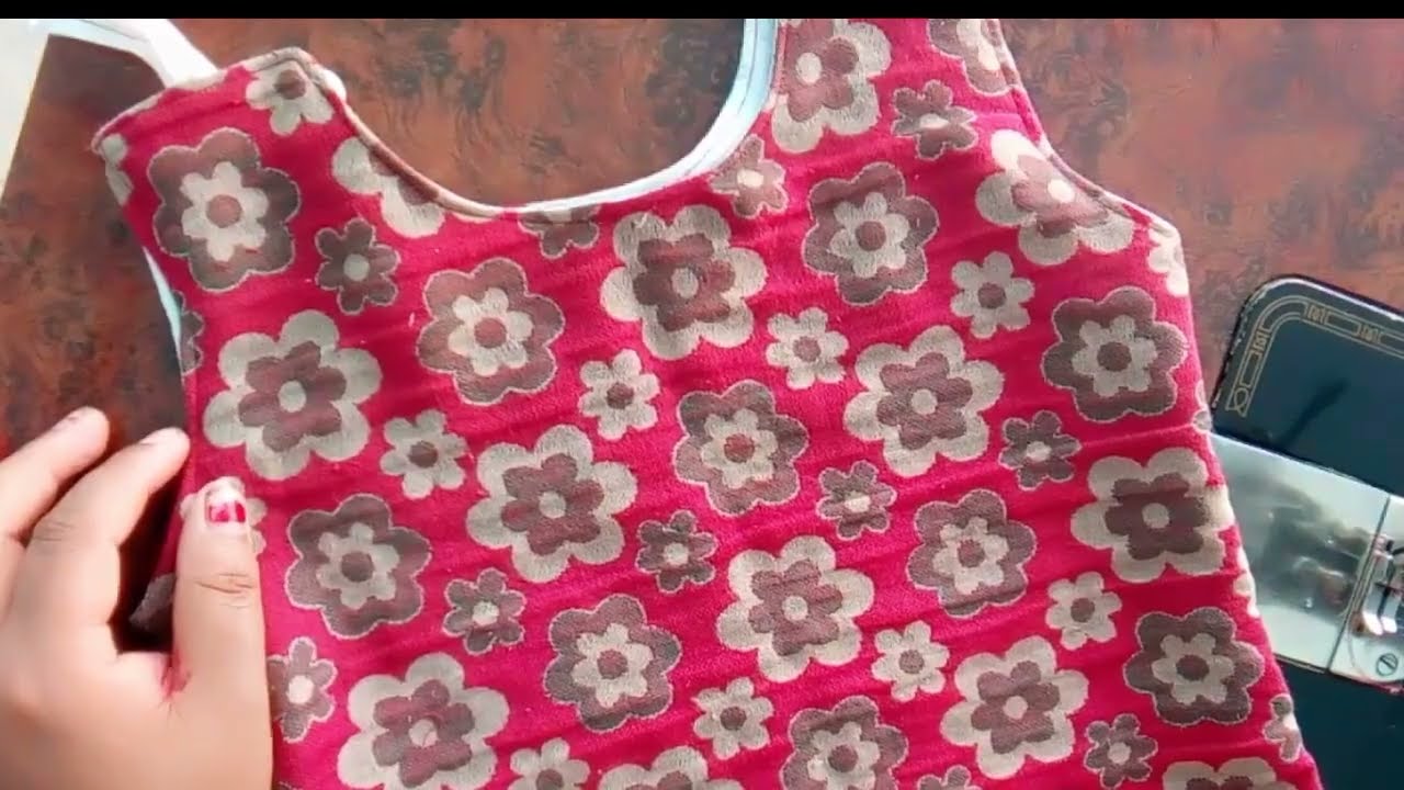 भोटो काट्ने र सिलाउने सजिलो तरिका पुरानो माक्सि बाट नया बच्चालाई भोटो बनाउने तरिक
