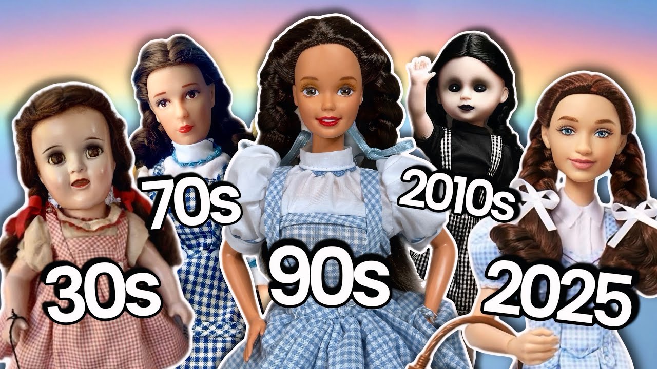 Dorothy Dolls Over the Years!