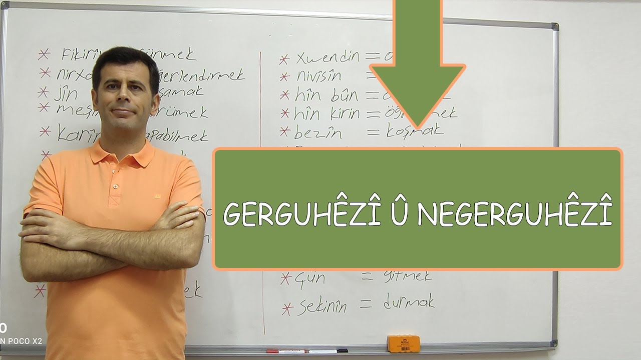 Gerguhêzî û Negerguhêzî Ders 34 (kürtçe geçişli ve geçişsiz fiiller konusu) #kürtçedersler #kurdi