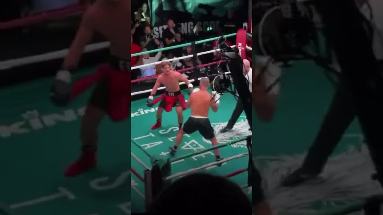 Ed Mathews KO&rsquo;s Simple Simon LIVE #shorts #kingpin #edmathews #simplesimon