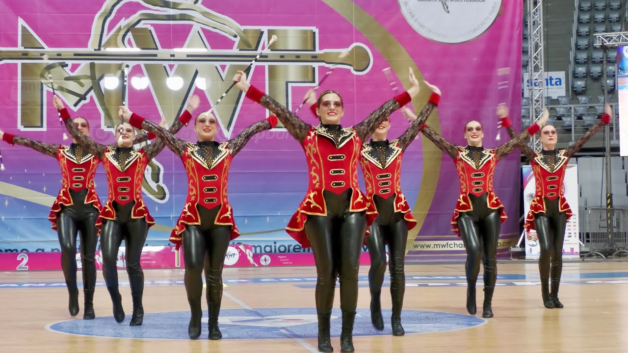 Majorettes PLESNI KLUB A ZAGREB / MINI baton seniors / Zadar 2023 Majorette Championship