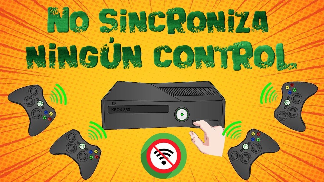 Xbox360 no hace nada cuando presionas el botón de sincronizar (Acá la solución detallada)