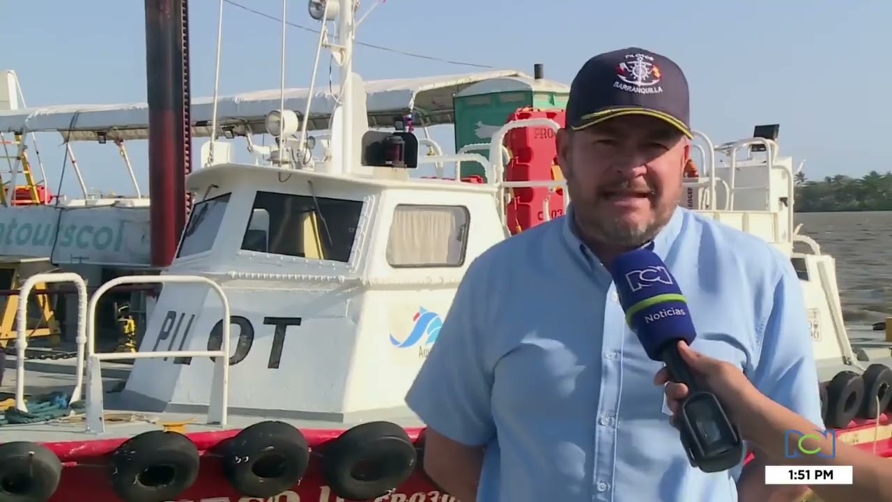 ¿Qué hace la Draga en el Puerto de Barranquilla?