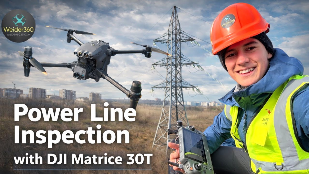 How to Conduct a Power Line Inspection with the DJI Matrice 30T | Full Tutorual