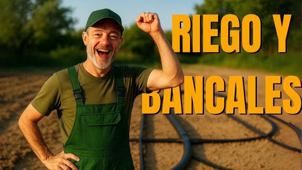 Bancales + Riego +  Zonas de Compostaje   Así organizamos TODO el huerto ecológico