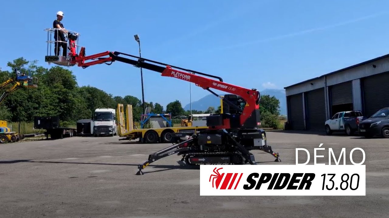 [Vidéo démo] SPIDER 13.80 - Platform Basket France