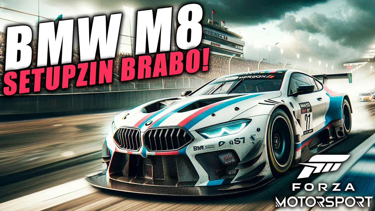 FORZA MOTORSPORT - ACONTECEU DE TUDO NESSA CORRIDA SETUP BMW M8 GT3