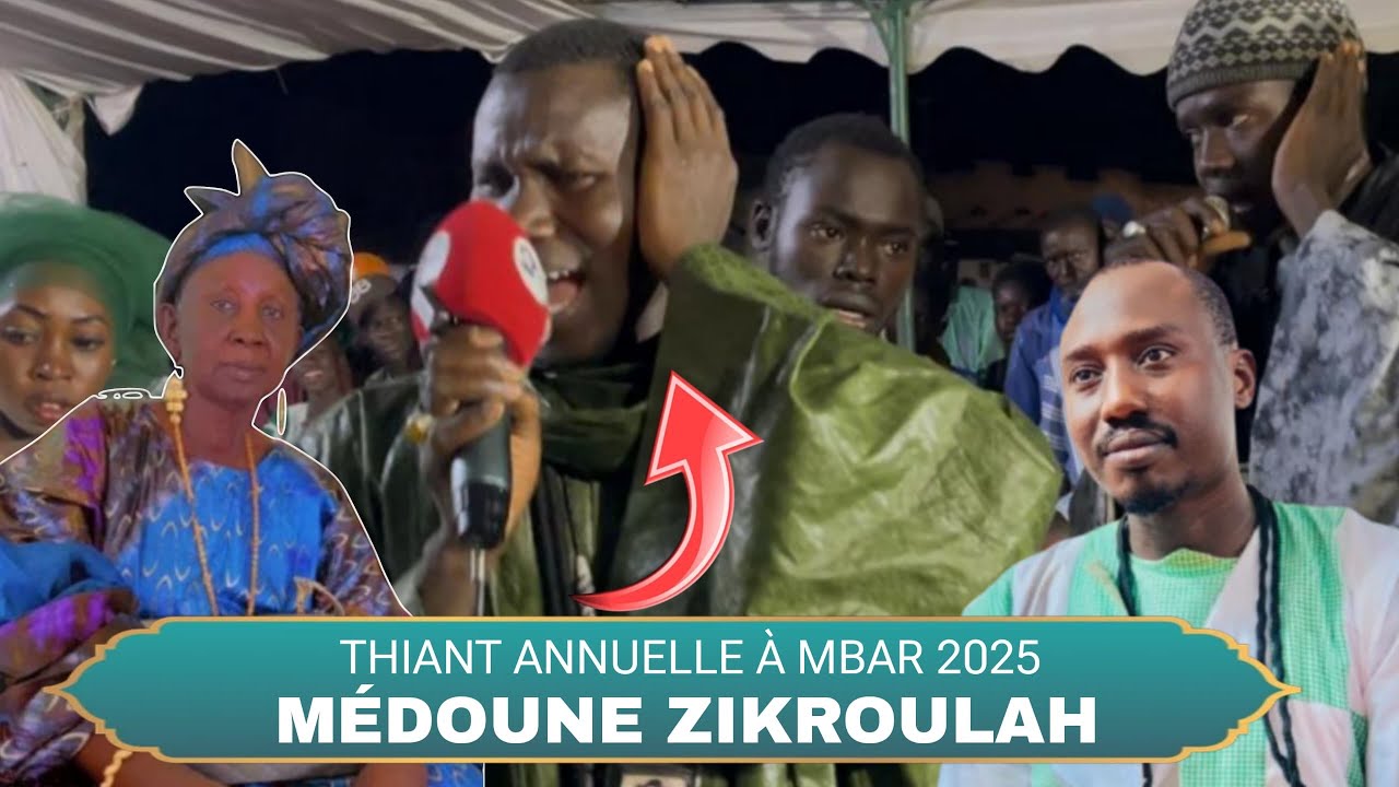 🛑MÈDOUNE ZIKROULAH: THIANT SOKHNA MBENE FALL BINTOU S CHEIKH MBACKE MODOU MBENDA À MBAR 2025