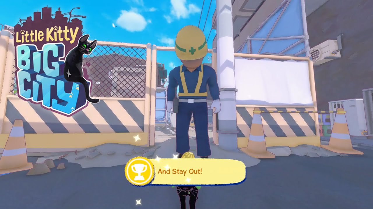 Little Kitty Big City 🐈&zwj;⬛ AND STAY OUT | 100% TROPHY GUIDE