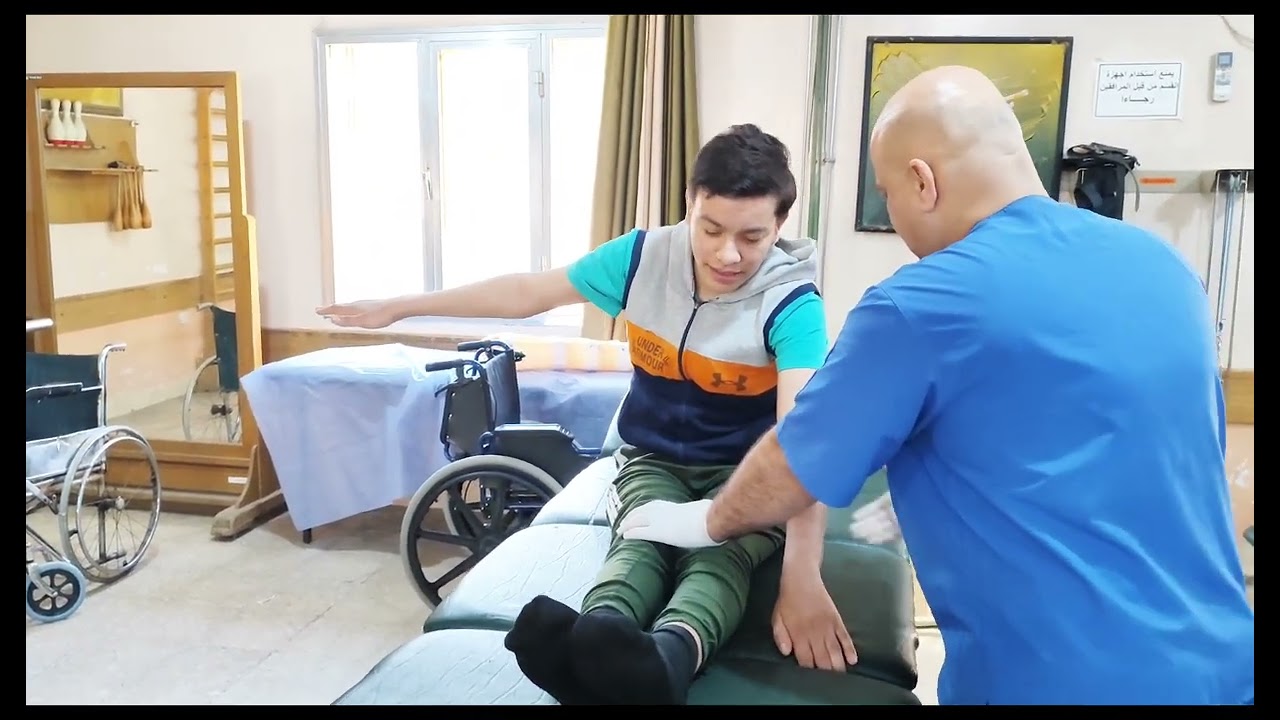 تواصل ملاكات شعبة العلاج الطبيعي في مستشفى ابن القف بتأهيل مرضى اصابات الحبل الشوكي