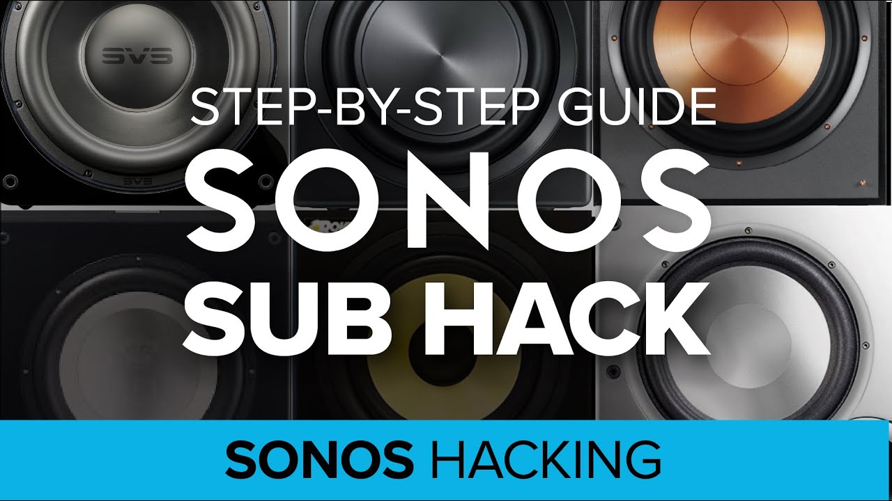 Sonos sub hack DIY: How-to wiring guide to add any powered subwoofer to Sonos with Ikea Symonisk