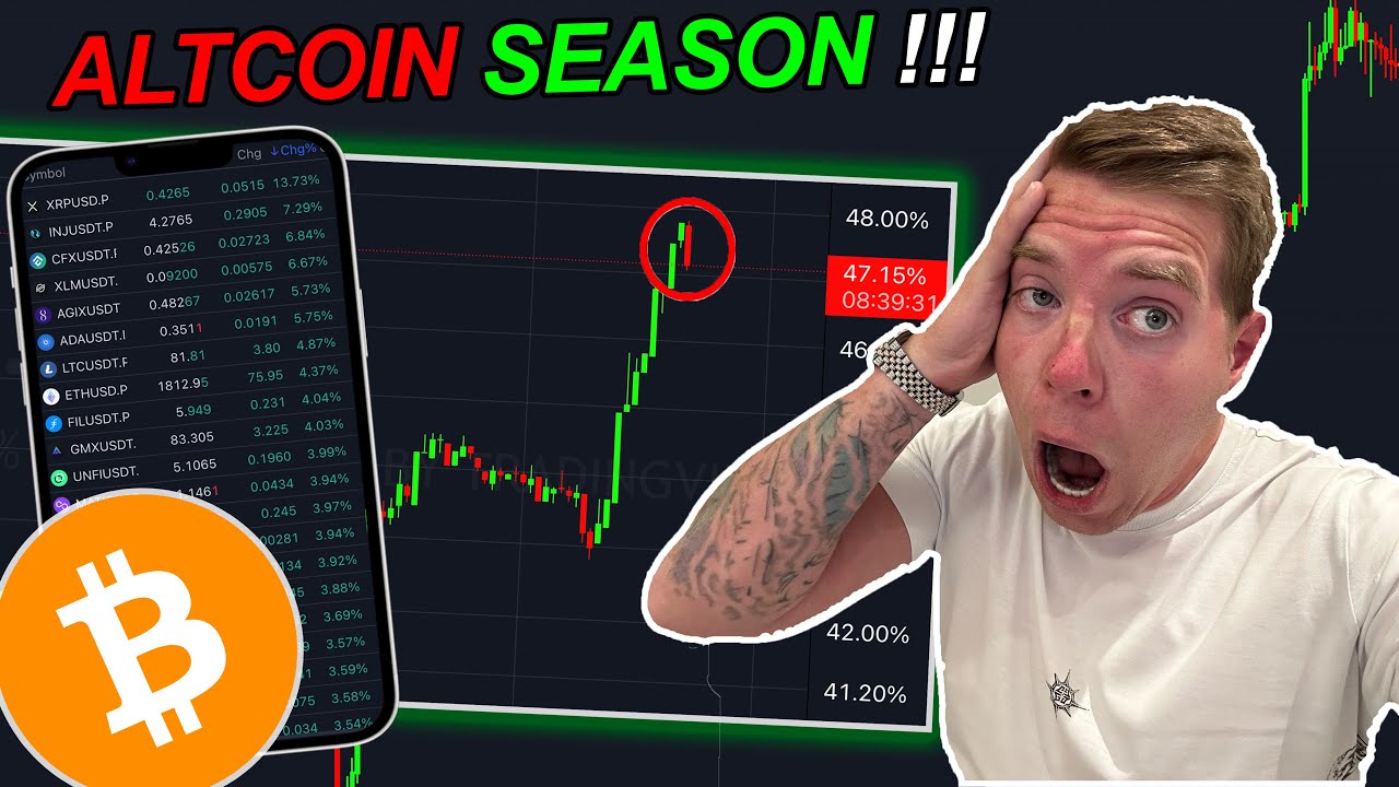 IT HAS BEGUN!!!! ALTCOIN SEASON HAS STARTED!!!! + BITCOIN TA