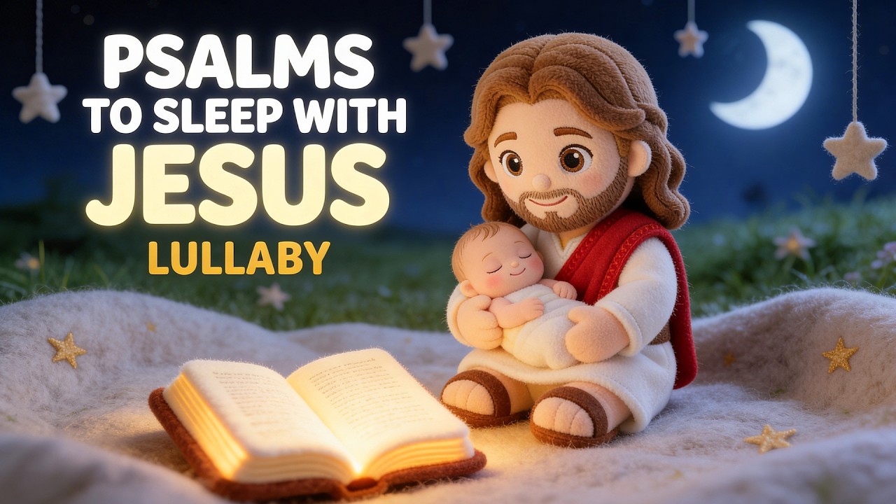Christian Baby Lullabies | Psalms for Sleep with Jesus In 5 Minutes | Peaceful Bible Music