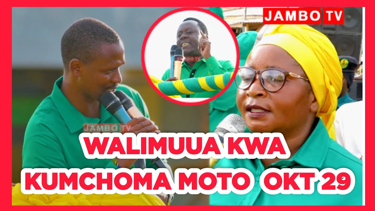 MAMA WA CCM AMWANGUKIA KIHONGOSI MATUKIO OKTOBA 29, 