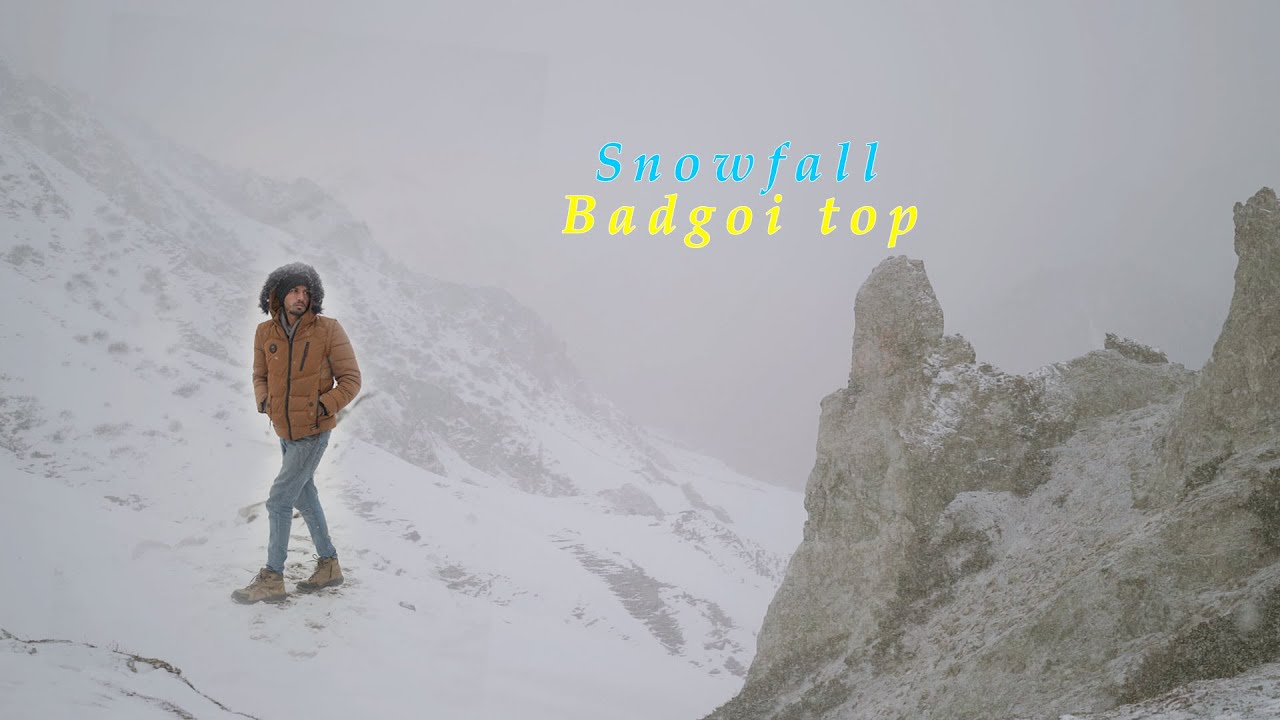 Snowfall at Badgoi top | Sawat valley | Pakistan