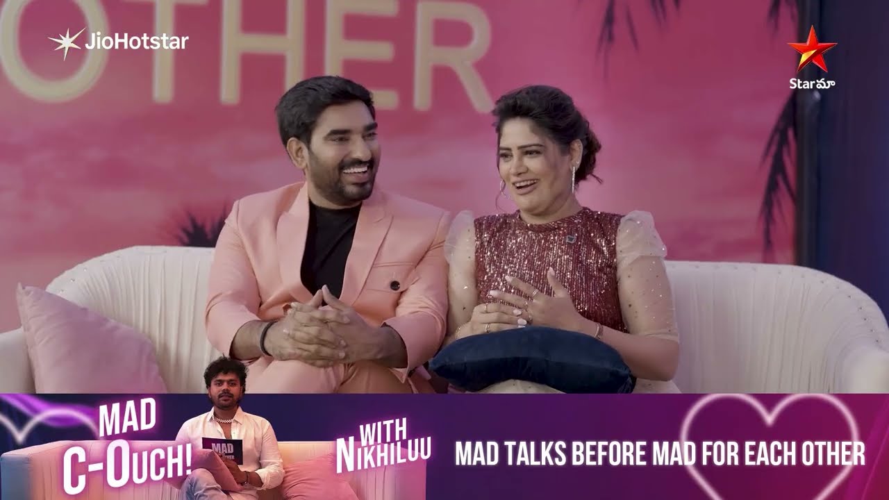 Anjali & Pavan on the MAD C-Ouch | Mad for Each Other | Star Maa | JioHotstar