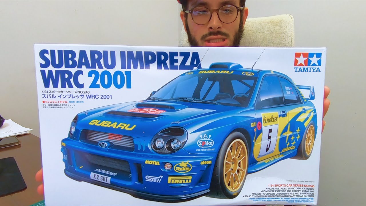First model car build! TAMIYA SUBARU IMPREZA WRC 2001