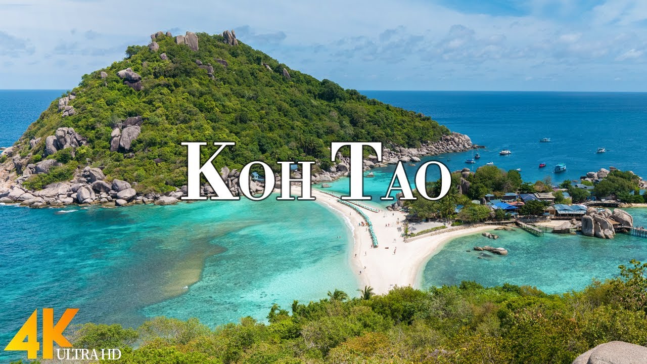 Koh Tao, Thailand 4K Ultra HD &bull; Stunning Footage Koh Tao, Scenic Relaxation Film with Calming Music.