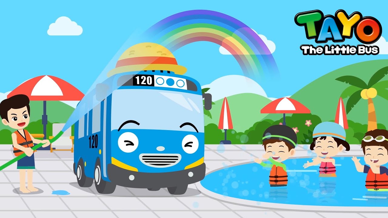 *NEW* Tayo Beep Beep Show l #10 We are going to the swimming pool! l Learning for Kids
