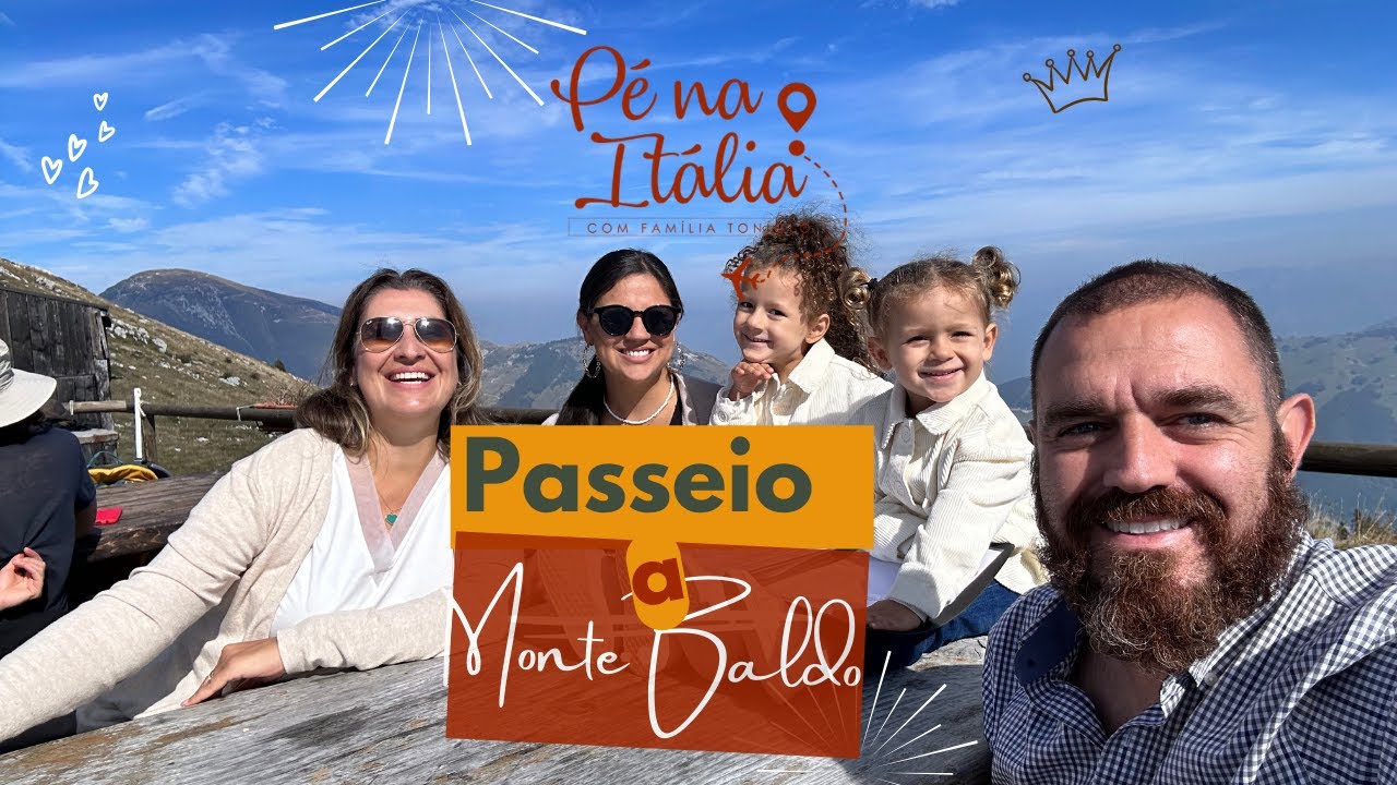 Passeio no Monte Baldo, Itália | Vlog de Viagem