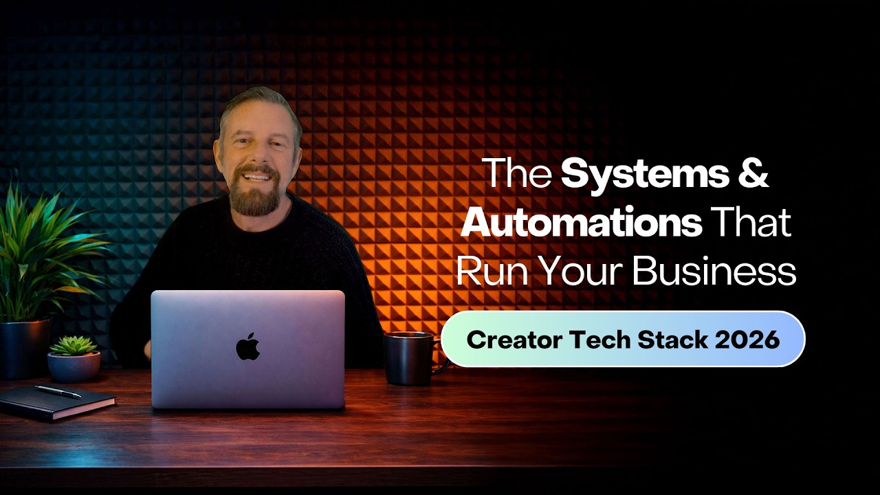 📝 How to Set Up Your Creator Business (Systems, Tools & Automations for 2026)