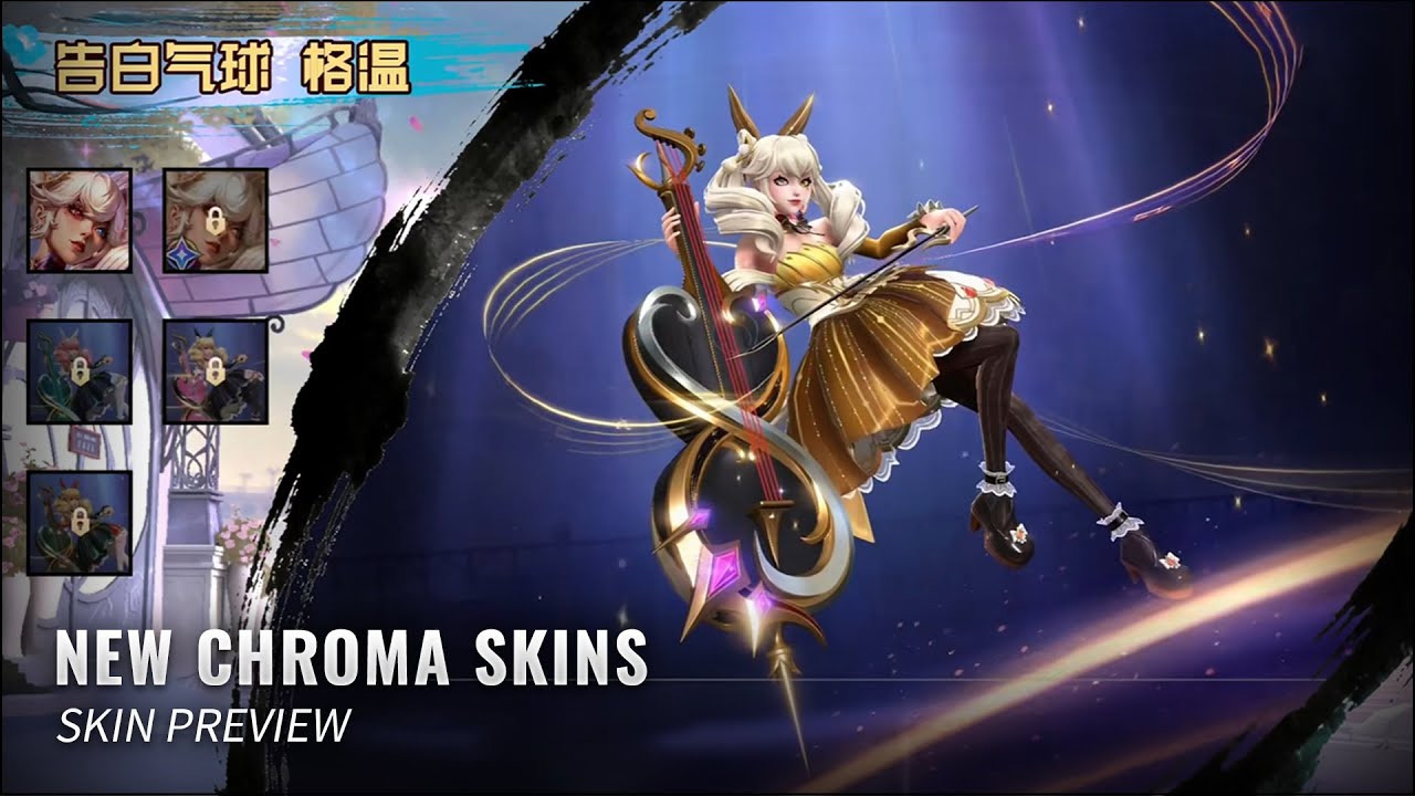 Love Confession Chroma Skins: Gwen, Caitlyn & Riven – Skin Preview || League Of Legends: Wild Rift