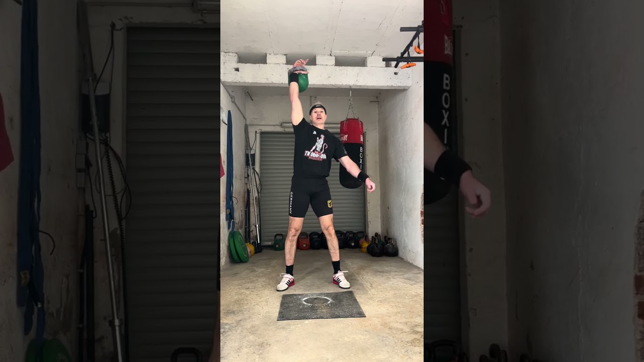146 Kettlebell Snatches mit 24 kg 💪 | Mein Snatch-Test für maximale Kraft & Ausdauer.  