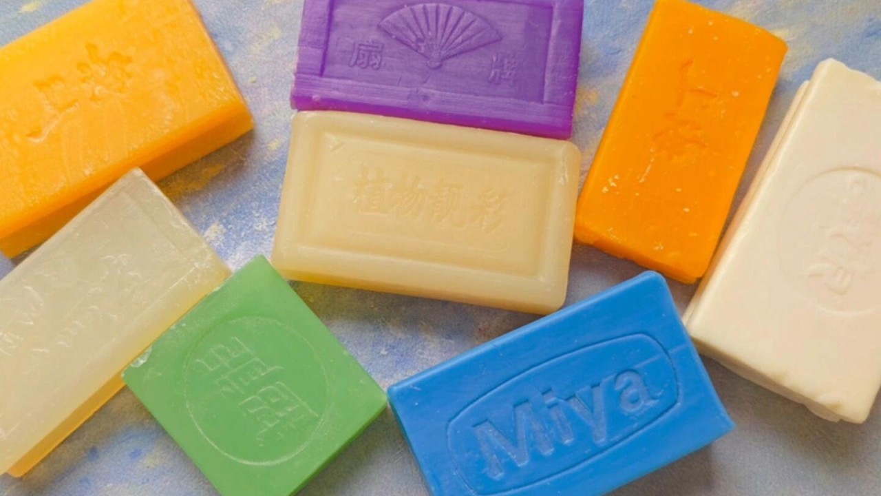 ASMR cutting dry soap/oddly carving soap/satisfying relaxing crunchy sounds/Crushing soap ASMR #4627
