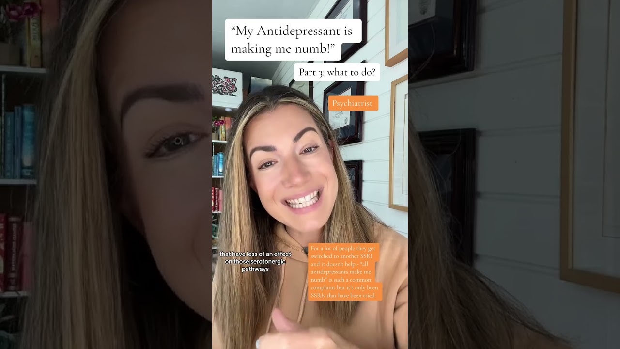 Antidepressant apathy part 3: What to do when your antidepressant makes you feel numb