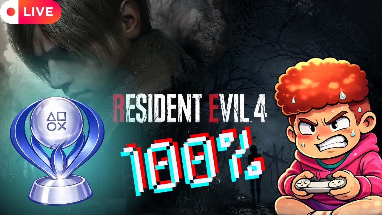 Bora caçar ganados em HD - Em busca da platina de Resident evil 4 REMAKE  Ps5 parte 1
