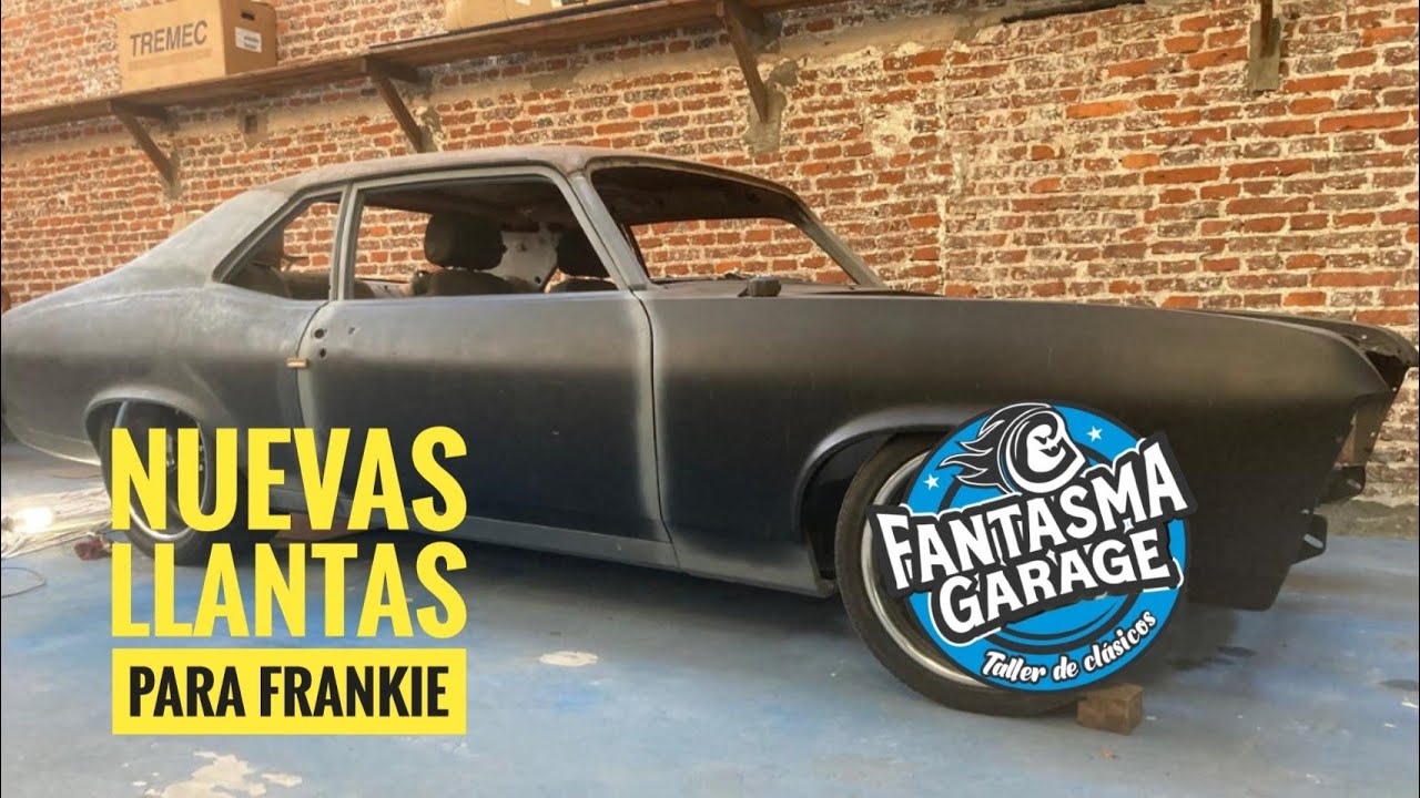 Frankie ya tiene sus nuevas llantas y su altura!!