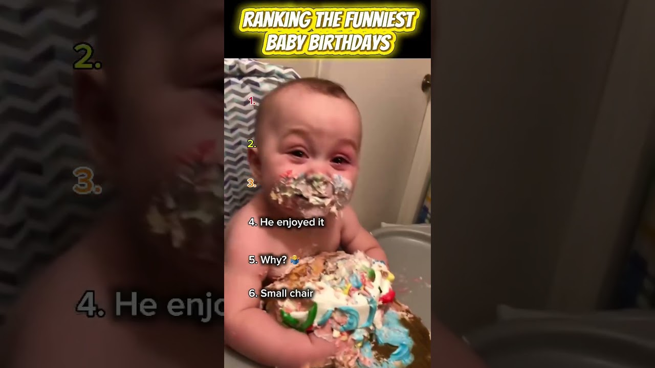 🎉 &ldquo;Ranking the Funniest Baby Birthday Moments 🍼😂&rdquo;