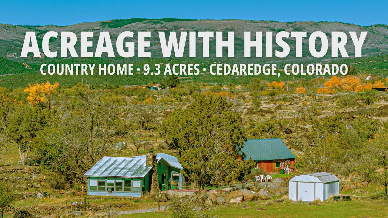 Country Home for Sale in Cedaredge, Colorado | A Modern Take on Western Roots