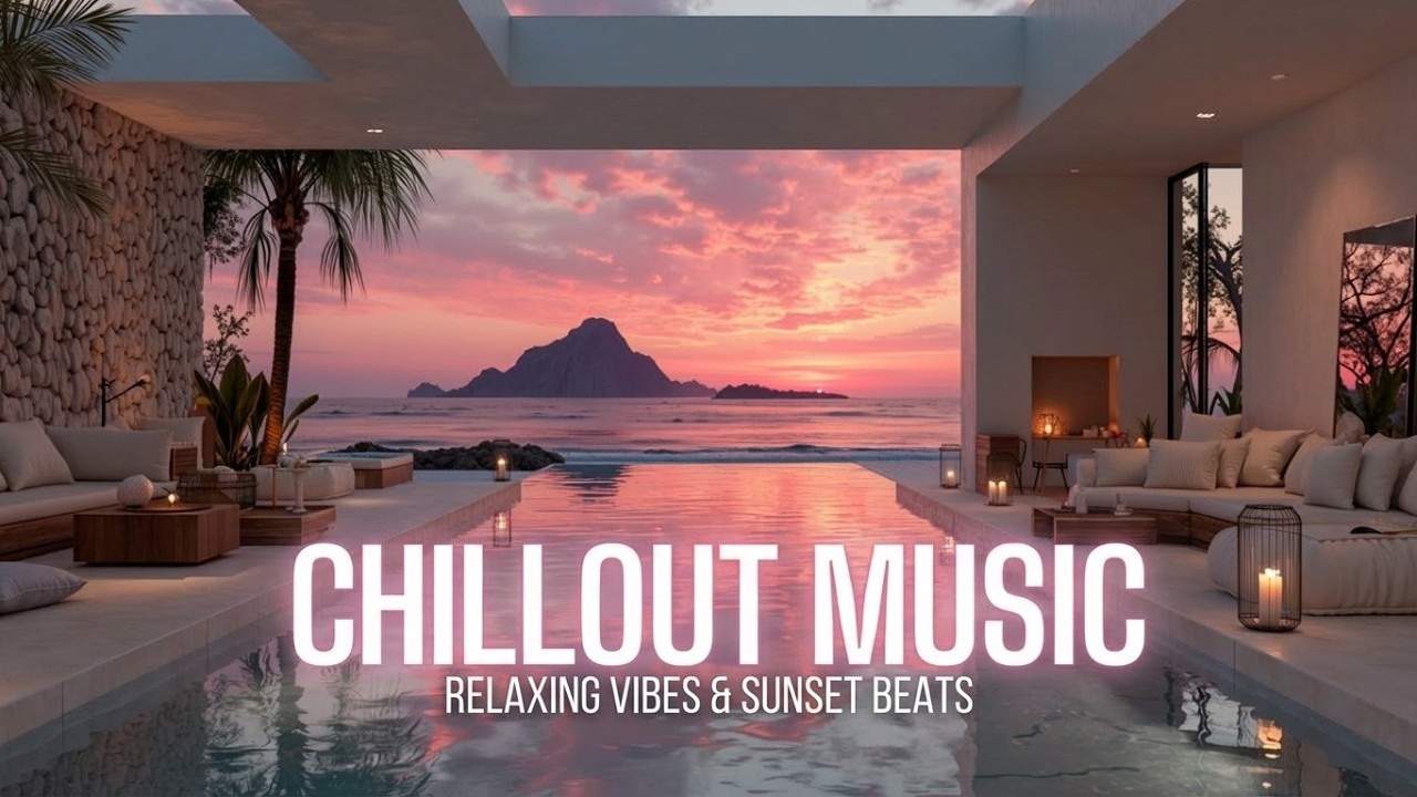 Атмосфера пляжа на закате | Музыка Chillout Lounge и Deep House Mix ~~~ Расслабляющая музыка