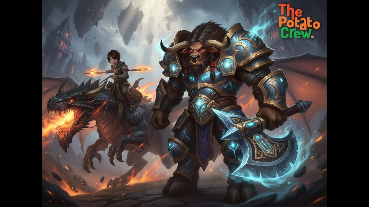 WoW Midnight Beginners: Character Creation & Gameplay with VicePotato & Drag0nta1l