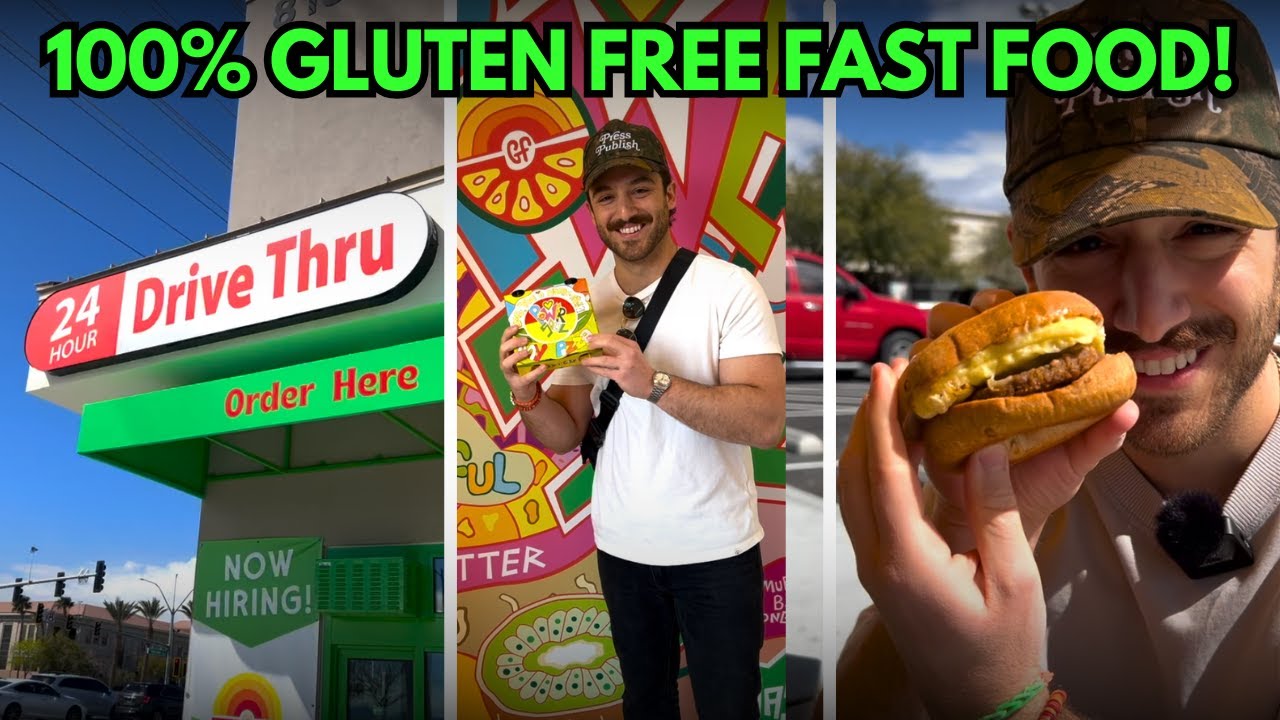 I Went to the FIRST Gluten Free Fast Food Restaurant (Las Vegas, NV) 🍕
