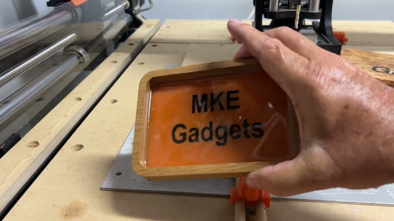 CNC Catch All Tray @ MKE Gadgets #245