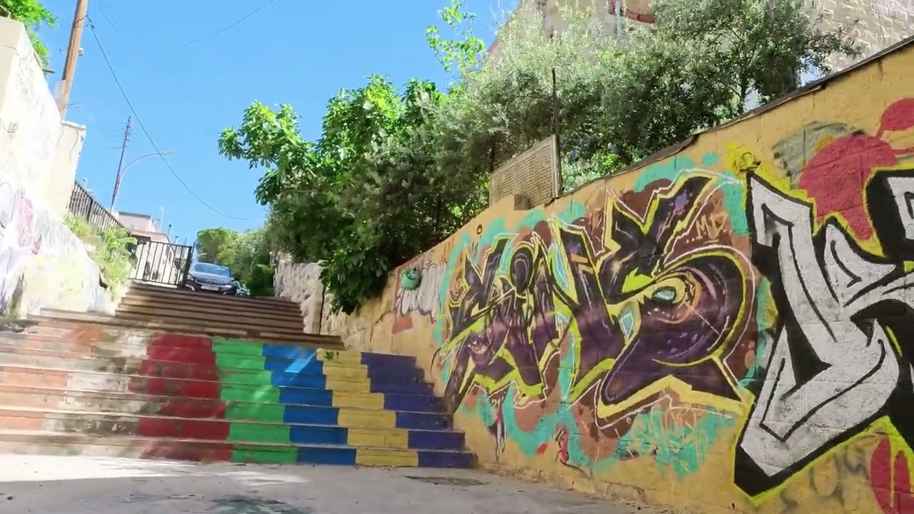 Jabal Amman Walking Tour Near Rainbow Street