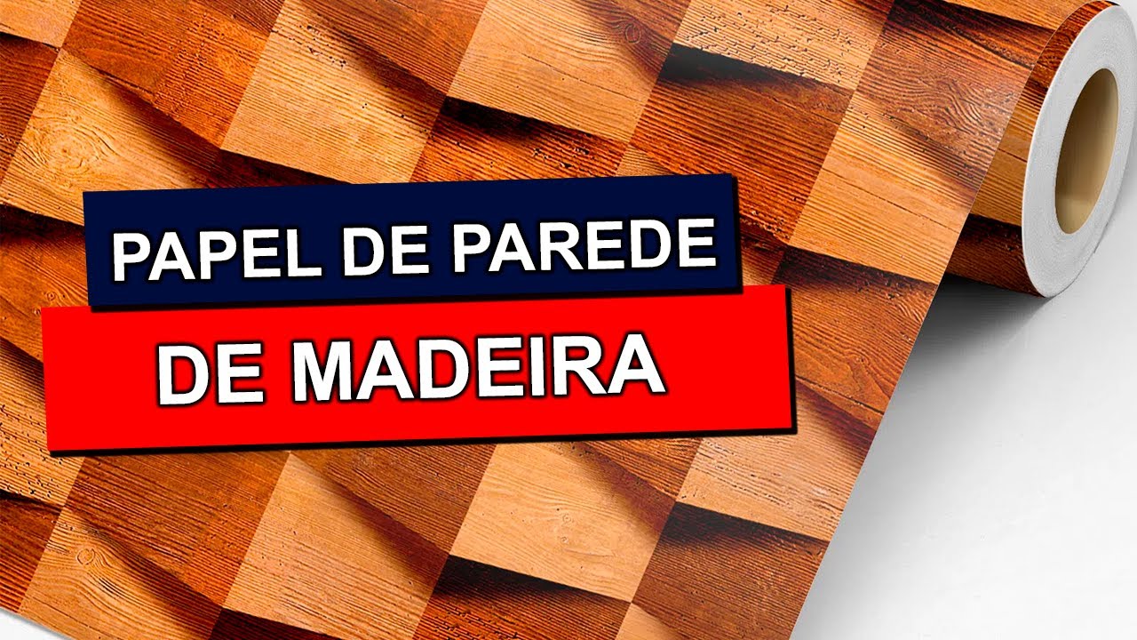 PAPEL DE PAREDE DE MADEIRA: Modelos que transformar&atilde;o o seu ambiente