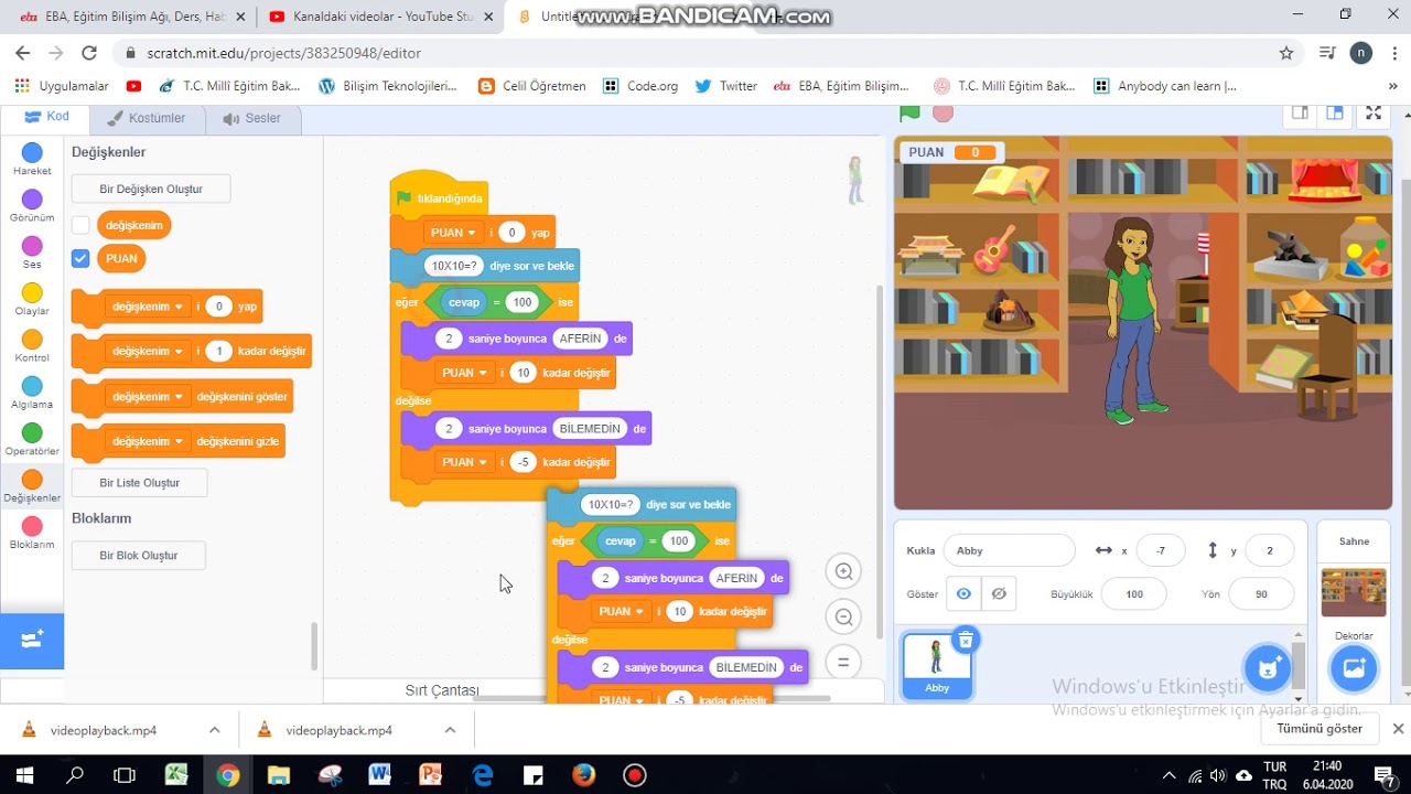Scratch Bilgi Yarışması