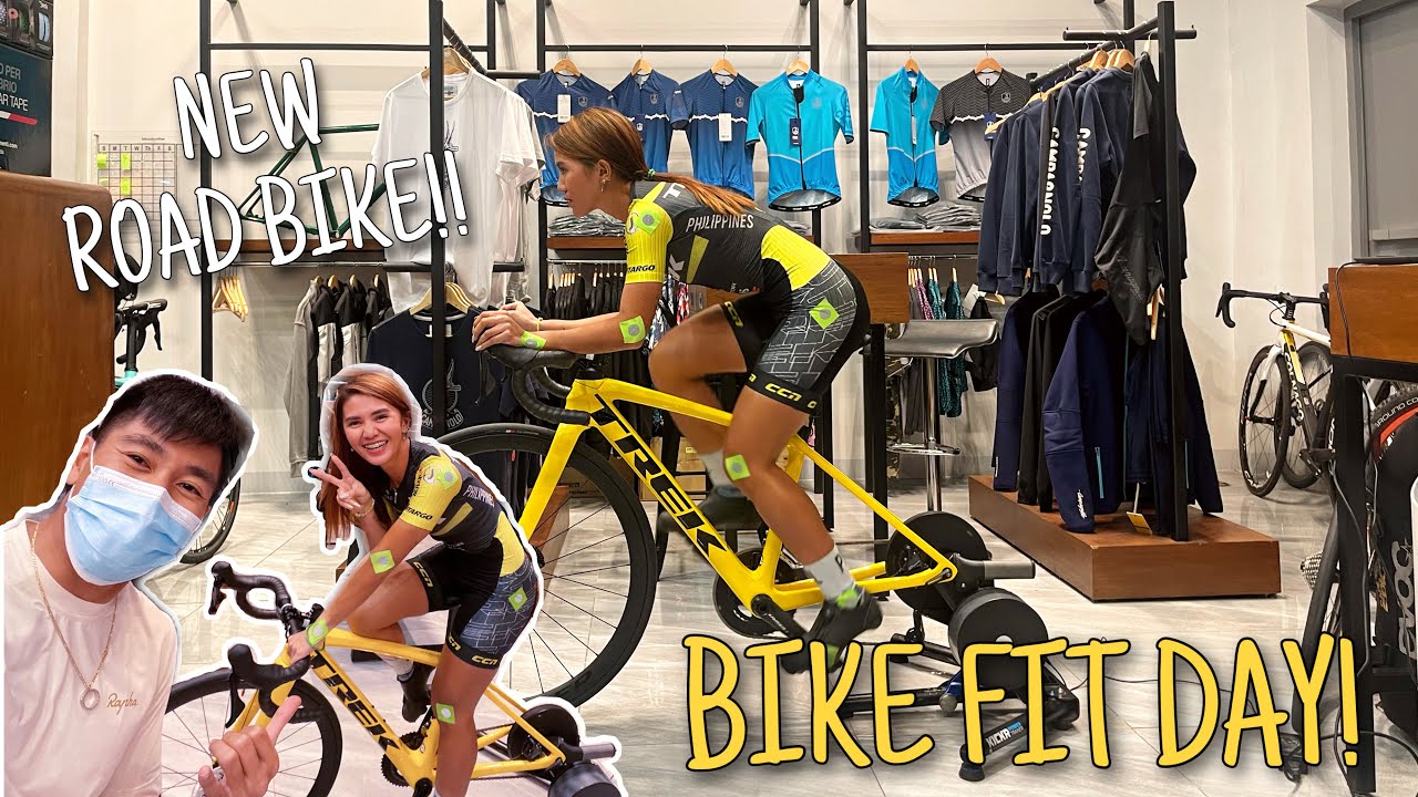 BIKE FIT DAY! For my MTB and new road bike w/ Coach Mervin Santiago! By Ariana Evangelista