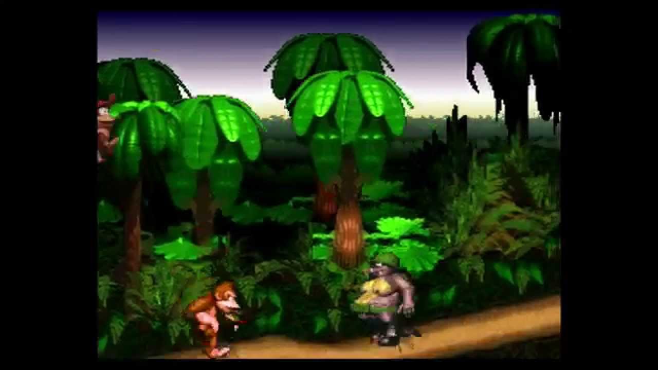 Donkey Kong Country (SNES) 101% Guide: World 1 Kongo Jungle
