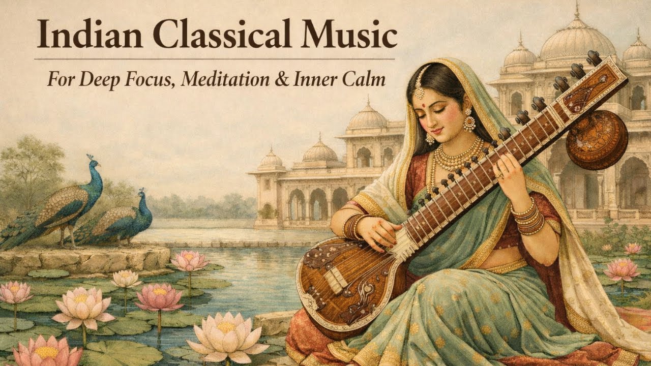 Indian Classical Music for Deep Focus, Meditation & Inner Peace | Sitar Relaxation