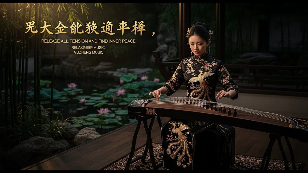 Gentle Night Guzheng to Reduce Anxiety – calming sleep music