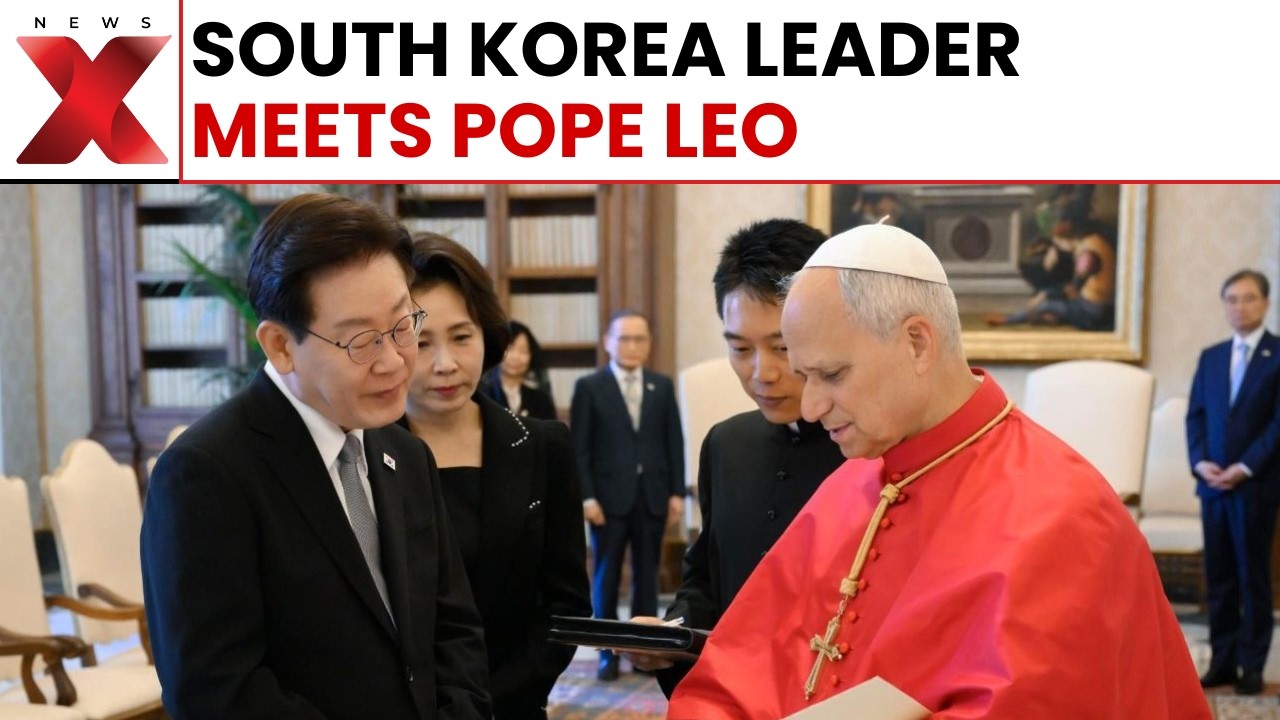 South Korea Leader Lee Meets Pope Leo Seeks Vatican Support For Peace Initiative | Latest News