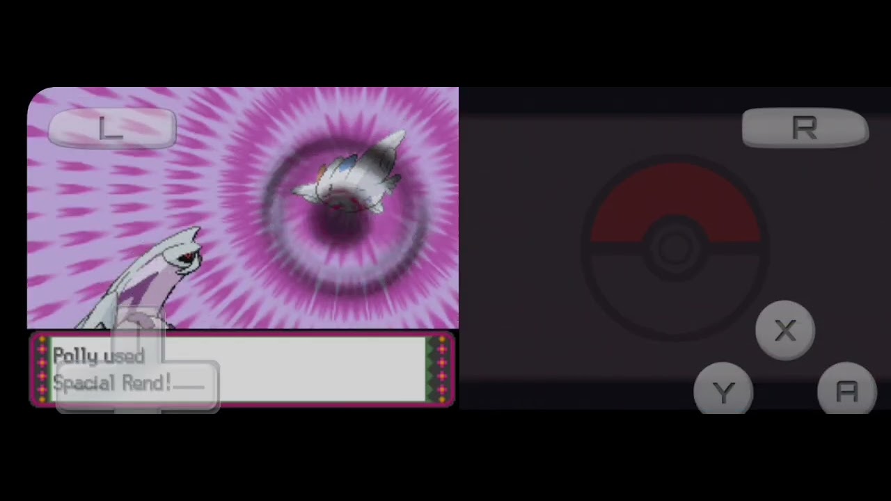 Pokemon Platinum Legendaries Only | Cynthia Battle